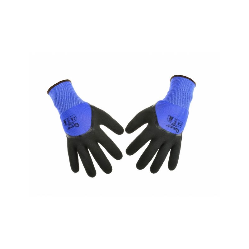 GEKO G73565 Ochranné pracovní rukavice 3/4, pěnový latex velikost 8