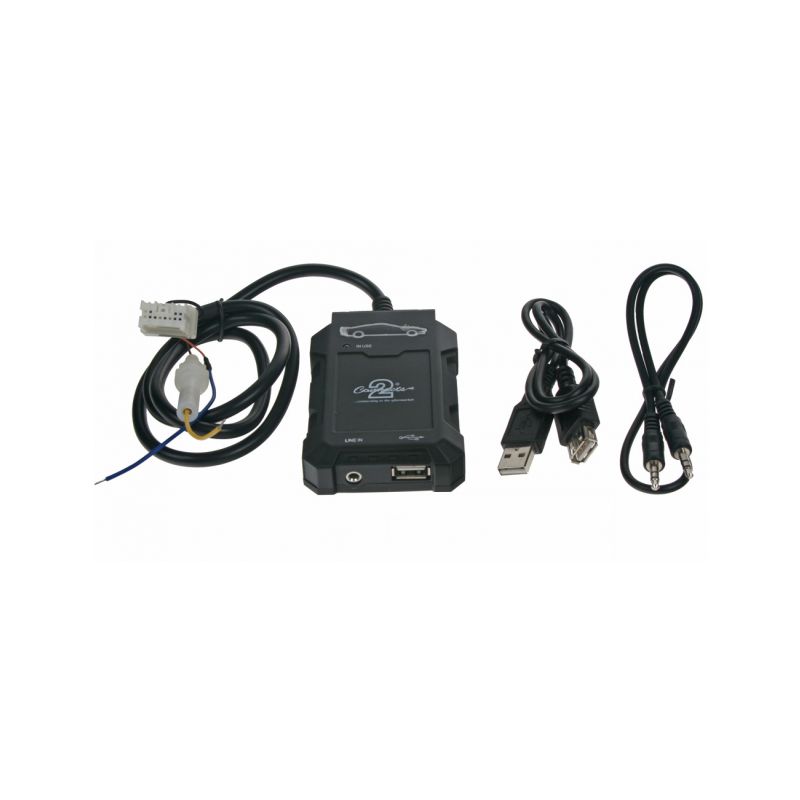 55USBNS001 Connects2 - ovládání USB zařízení OEM rádiem Nissan/AUX vstup
