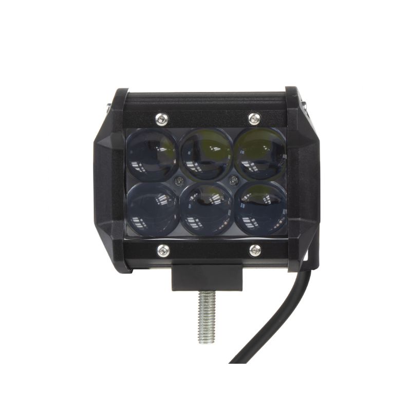 WL-838 LED světlo obdélníkové, 6x3W, 95x80x65mm