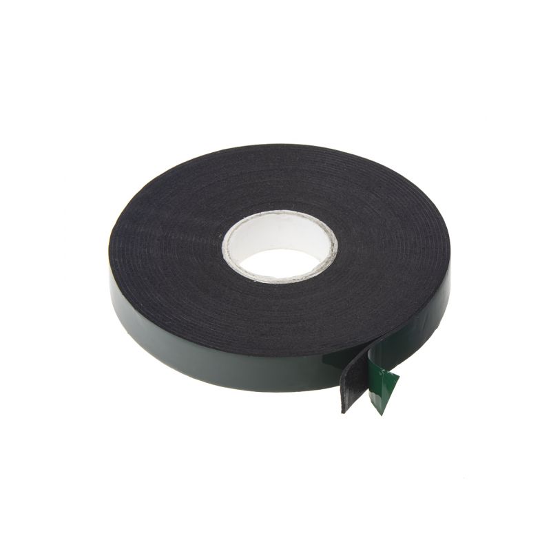 WT318 Oboustranná lepící páska černá, 12mm x 5m