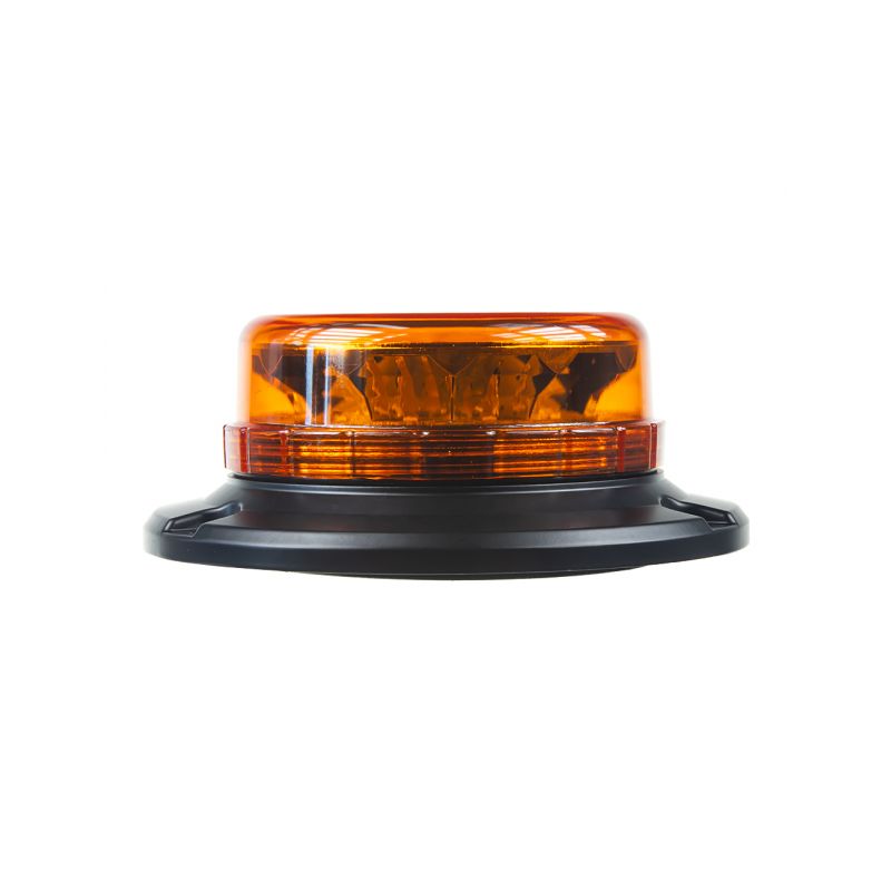 WL140S LED maják, 12-24V, 12x3W oranžový, magnet, ECE R65