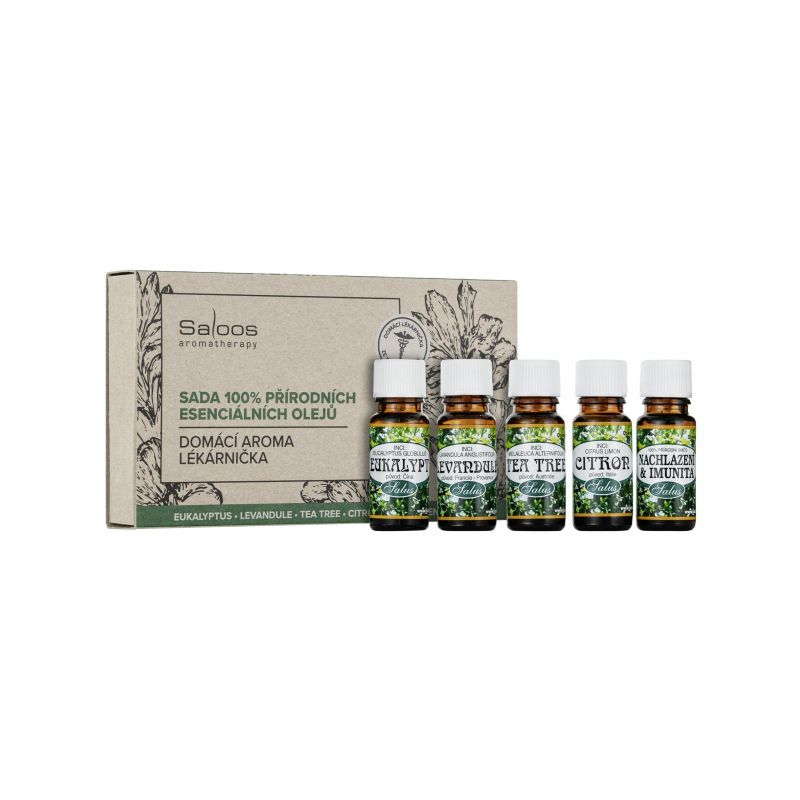 SALOOS SA711090005 Esenciální oleje - Domácí aroma lékárnička