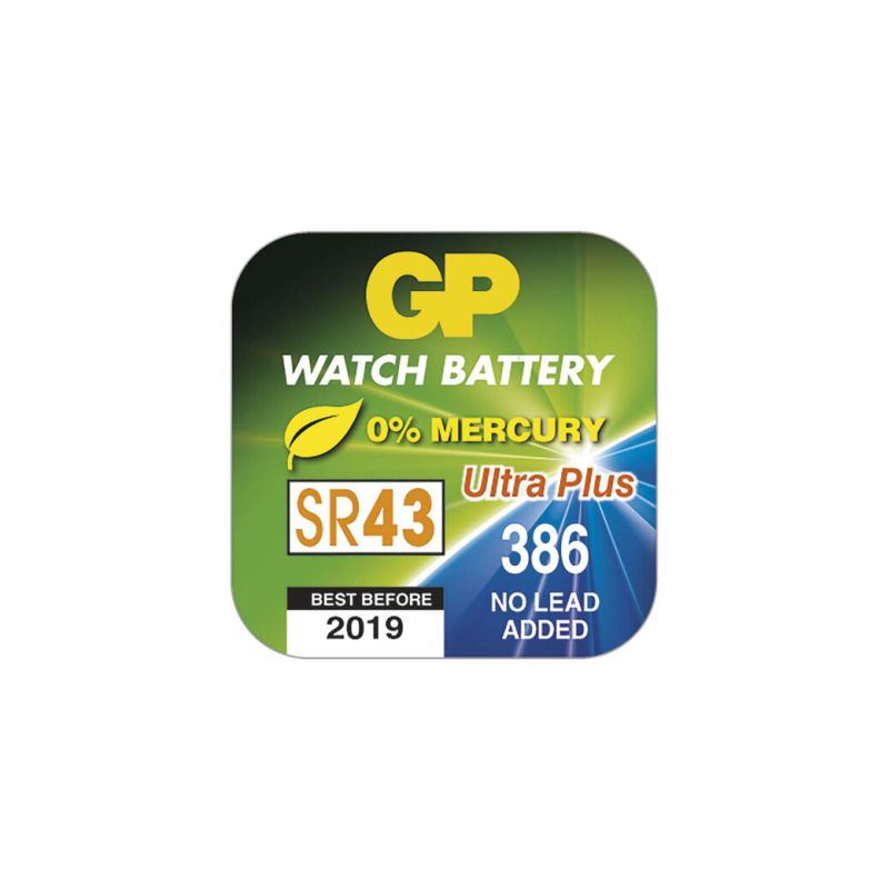 GP batteries 110709 GP 386F knoflikova baterie 1,55V