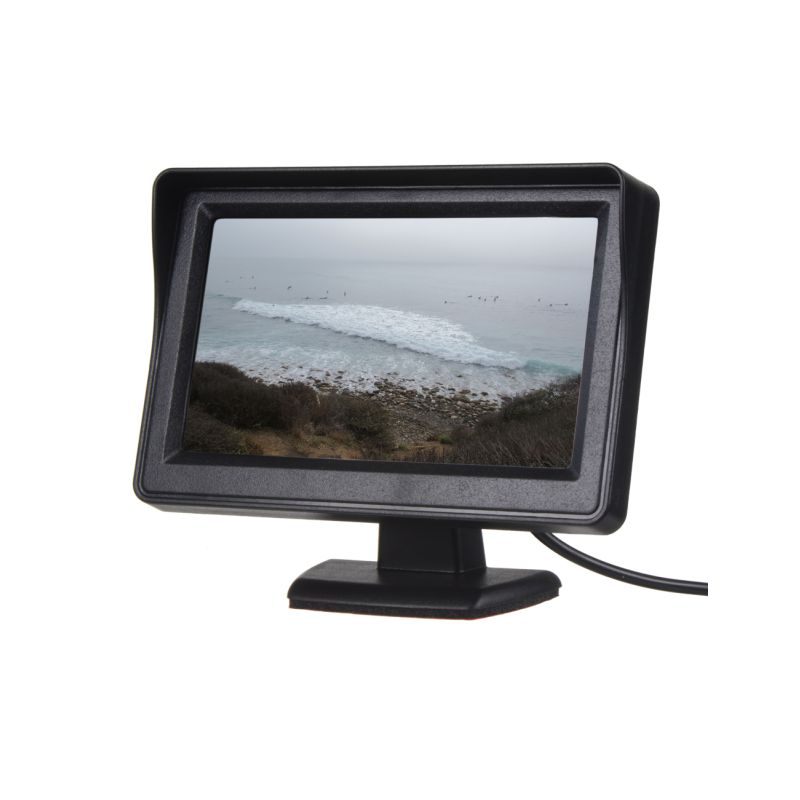 80054 LCD monitor 4,3" černý na palubní desku