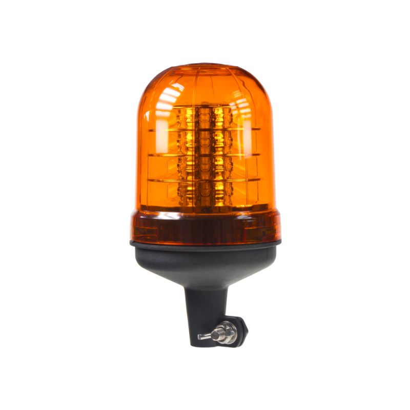 WL93HR LED maják, 12-24V, oranžový na držák, ECE R65