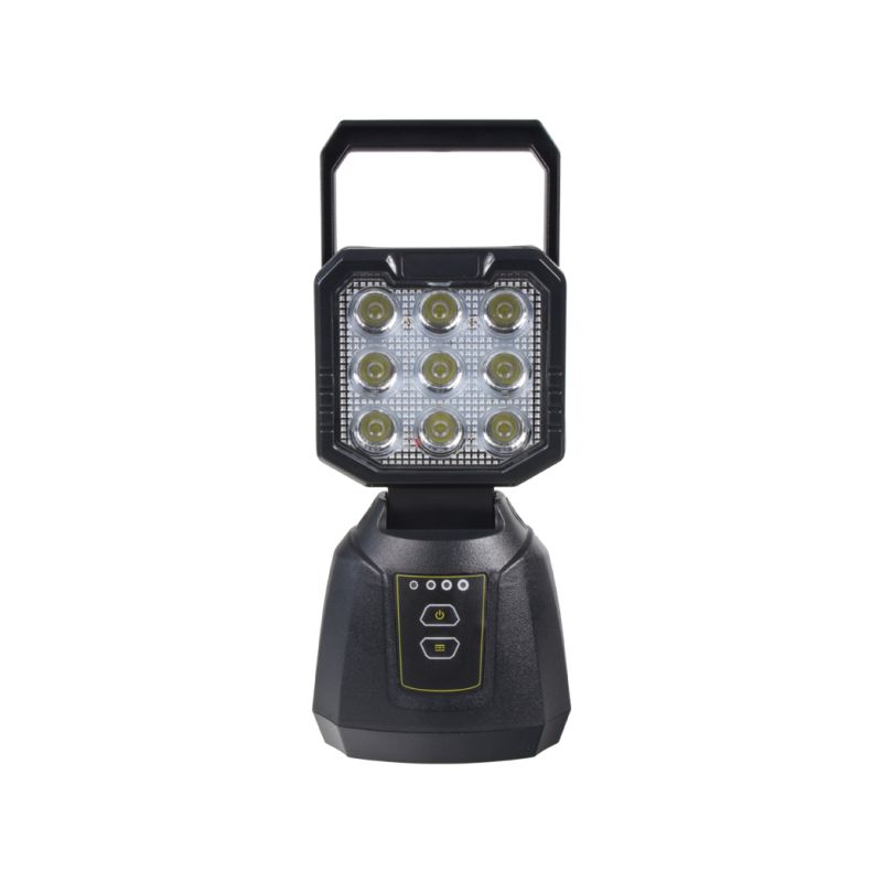 WL-LI27PB AKU LED světlo s magnetem, powerbanka, 9x3W, 263x110mm