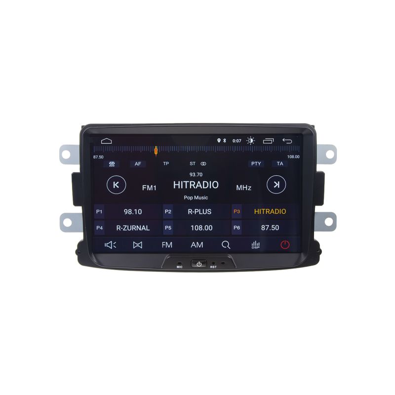 80895A Autorádio pro Dacia, Renault, Opel, Lada s 8" LCD, Android 11.0, WI-FI, GPS, Carplay, Bluetooth
