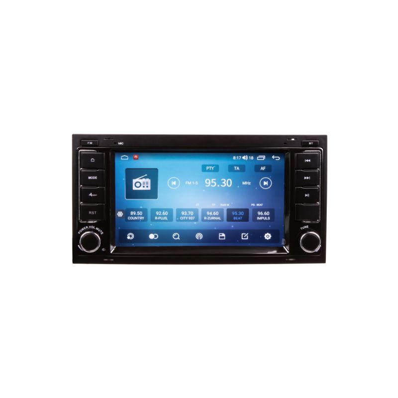 80893A4 Autorádio pro VW Touareg 2004-2011 / T5 2003-2010 s 7" LCD, Android, WI-FI, GPS, CarPlay, 4G, BT