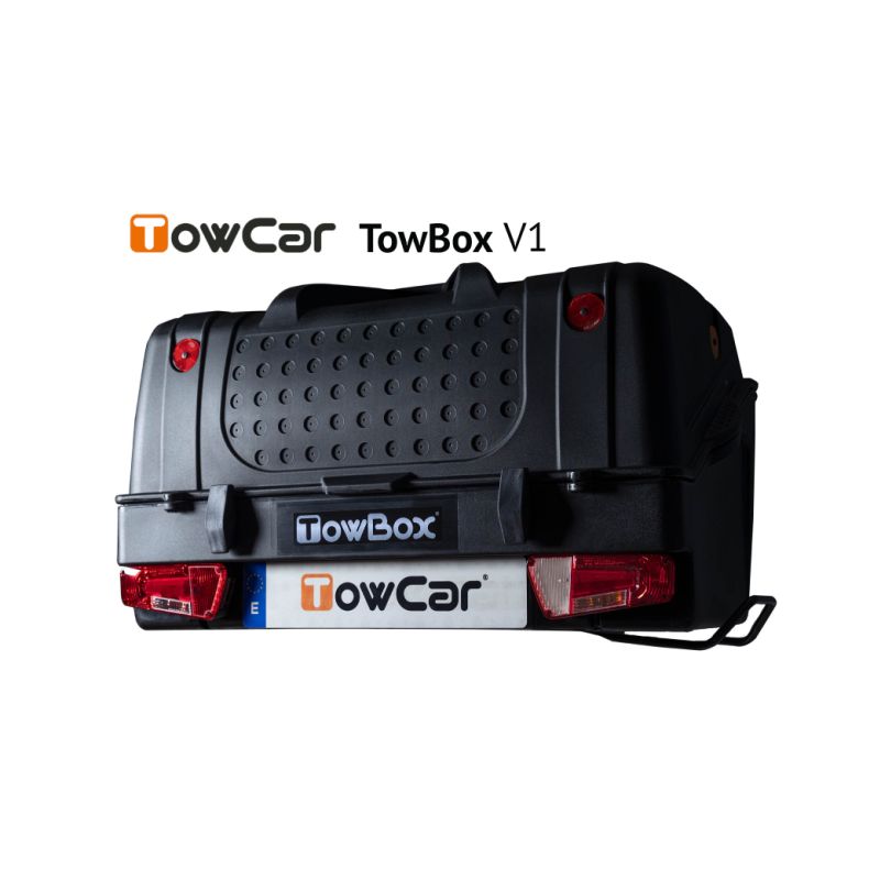 Přepravní box TowCar TowBox V1 černý, na tažné zařízení