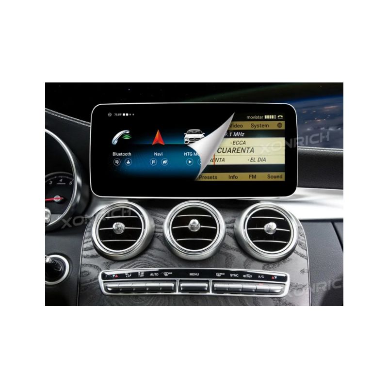 80808A Multimediální monitor pro Mercedes s 10,25" LCD, Android 11.0, WI-FI, GPS, Carplay, Bluetooth, USB