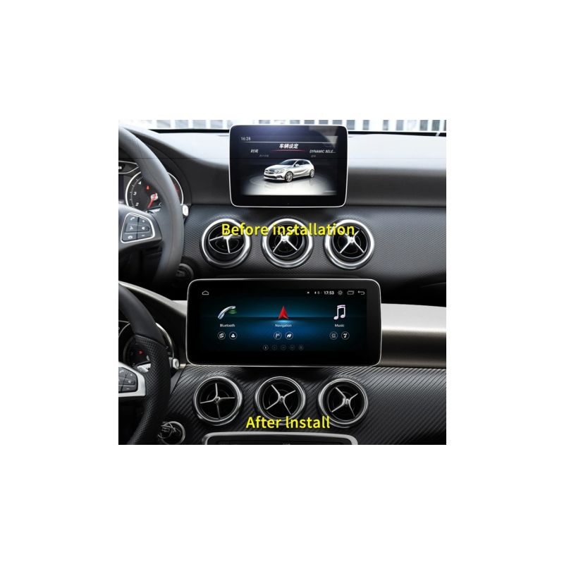 80817A4.5 Multimediální monitor pro Mercedes s 10,25" LCD, Android 11.0, WI-FI, GPS, Carplay, Bluetooth, USB