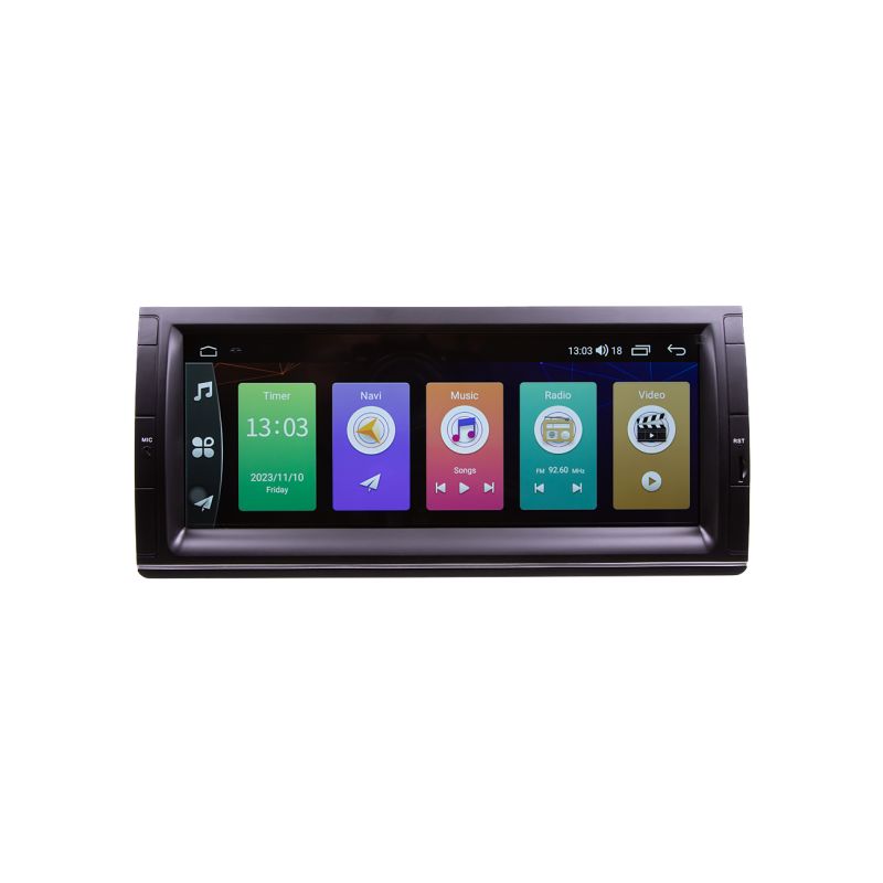 80811A4 Autorádio pro BMW E39, E53, X5, M5 10,25" LCD, Android, WI-FI, GPS, CarPlay, Bluetooth, 4G, 2x USB