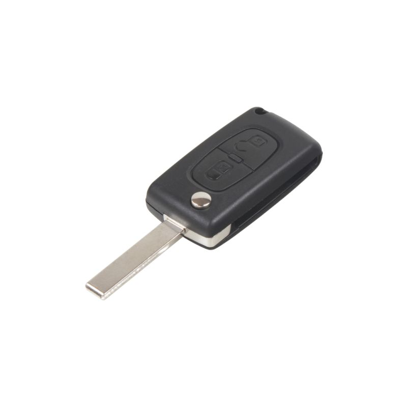 48PG016 Náhr. klíč pro Peugeot 433Mhz, 2-tlačítkový, PCF7941