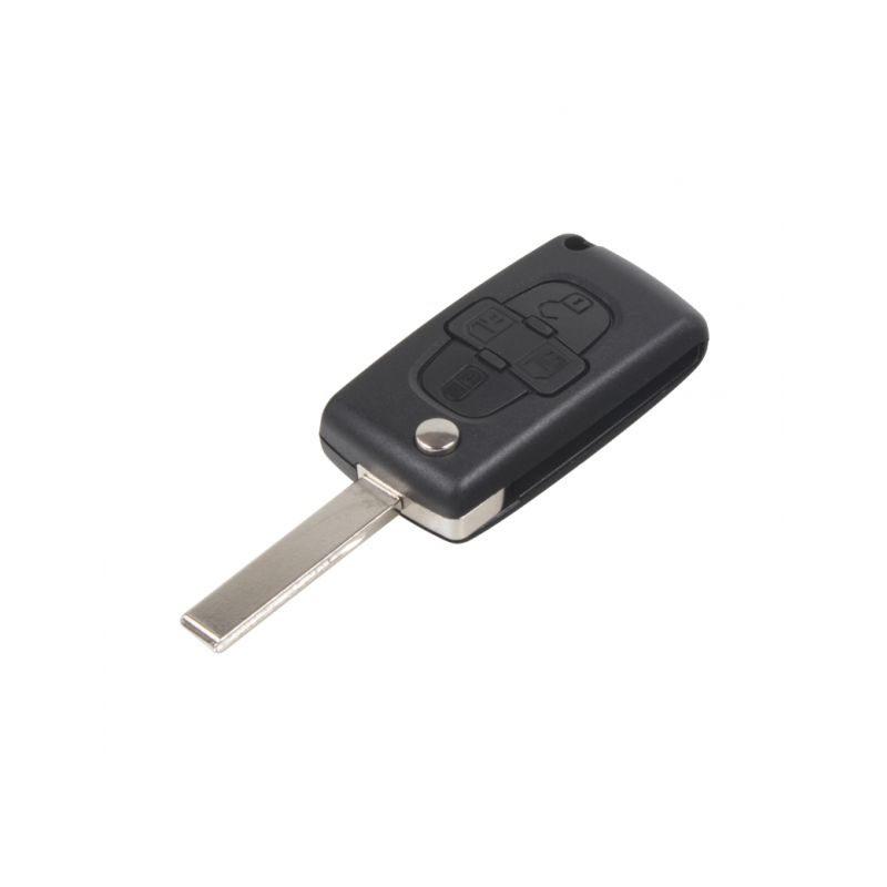 48PG101 Náhr. obal klíče pro Peugeot, 4-tlačítkový