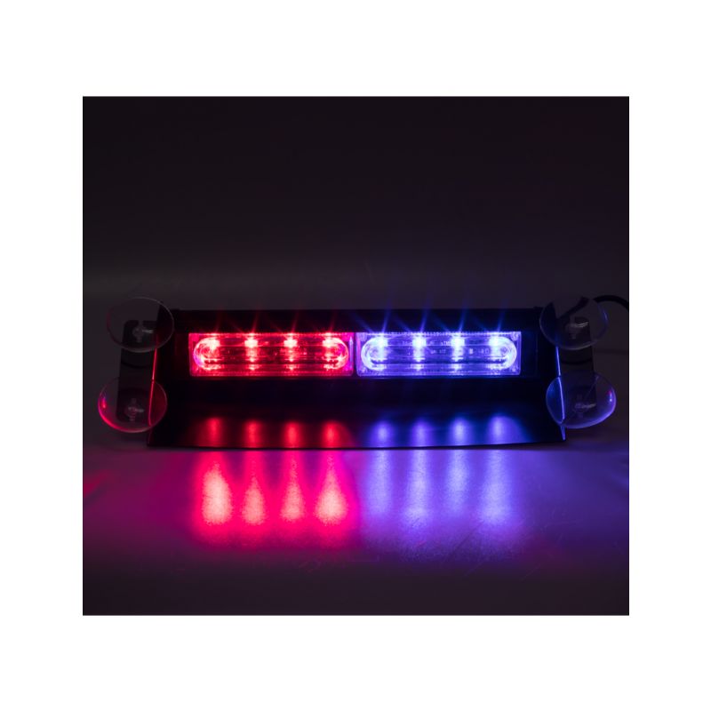 KF741BLRE PREDATOR LED vnitřní, 8x LED 3W, 12V, modro-červený