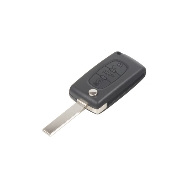 48CT008 Náhr. klíč pro Citroën 433Mhz, 3-tlačítkový