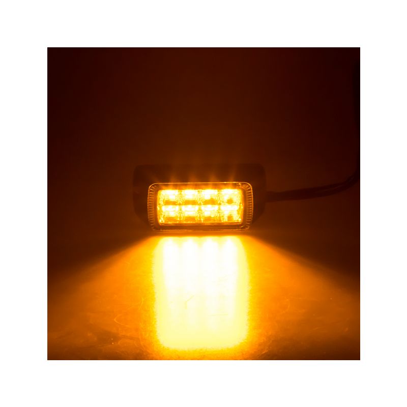 911-623 PROFI výstražné LED světlo vnější, oranžové, 12-24V, ECE R65
