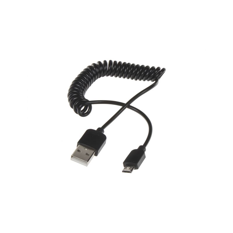 PC7-228 Kabel kroucený USB / MICRO USB 1m