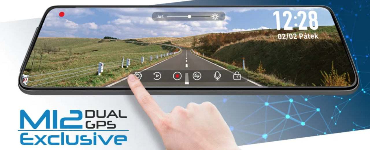 Představení autokamery CEL-TEC M12 DUAL GPS Exclusive: Vaše nové oči na cestách